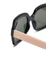 Detail View - Click To Enlarge - GUCCI - Acetate Square Sunglasses