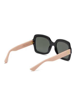 Figure View - Click To Enlarge - GUCCI - Acetate Square Sunglasses