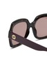 Detail View - Click To Enlarge - GUCCI - Injected Square Sunglasses