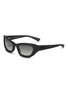 Main View - Click To Enlarge - GUCCI - Acetate Cat Eye Sunglasses