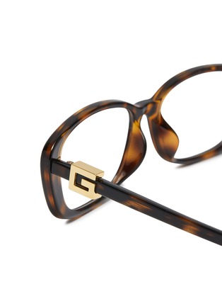 Detail View - Click To Enlarge - GUCCI - Acetate Rectangular Optical Glasses