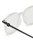 Detail View - Click To Enlarge - GUCCI - Recycled Acetate Round Optical Glasses