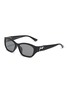 Main View - Click To Enlarge - GUCCI - Acetate Rectangular Sunglasses
