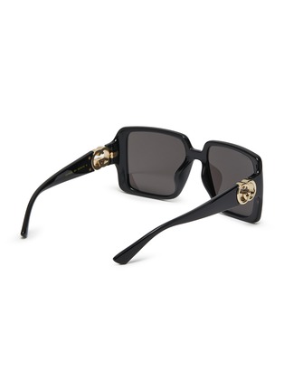 Figure View - Click To Enlarge - GUCCI - Acetate Square Sunglasses