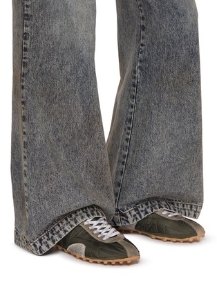 Figure View - Click To Enlarge - MAISON MARGIELA - Sprinters Quilted Nylon Suede Men's Sneakers