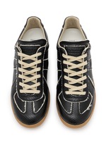 【Maison Margiela】C★ MAISON MARGIELA | Frayed Leather Low Top Men's Sneakers
