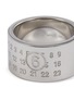 Detail View - Click To Enlarge - MM6 MAISON MARGIELA - Embossed Logo Brass Ring
