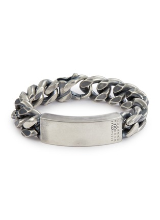 maison margiela ID chain bracelet ゴールド S Maison Margiela Maison Margiela Curb Chain ID Bracelet | Grailed