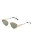 Main View - Click To Enlarge - GUCCI - Metal Cat Eye Sunglasses