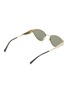 Figure View - Click To Enlarge - GUCCI - Metal Cat Eye Sunglasses