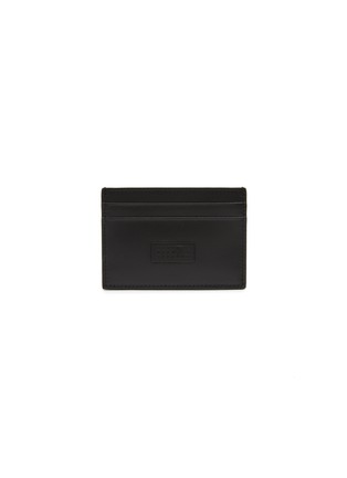 Main View - Click To Enlarge - MM6 MAISON MARGIELA - Contrast Stitch Leather Card Holder
