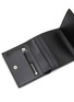 Detail View - Click To Enlarge - MM6 MAISON MARGIELA - Numeric Logo Embossed Leather Trifold Wallet