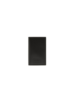 Main View - Click To Enlarge - MM6 MAISON MARGIELA - Contrast Stitch Leather Card Holder