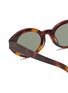 Detail View - Click To Enlarge - SAINT LAURENT - Acetate Oval Sunglasses