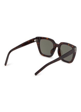 Figure View - Click To Enlarge - SAINT LAURENT - Acetate Square Sunglasses