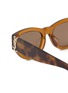Detail View - Click To Enlarge - SAINT LAURENT - Acetate Cat Eye Sunglasses
