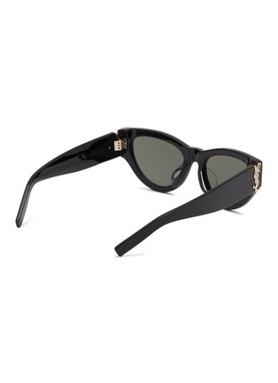Figure View - Click To Enlarge - SAINT LAURENT - Acetate Cat Eye Sunglasses