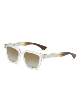 Main View - Click To Enlarge - SAINT LAURENT - Unisex Acetate Square Sunglasses