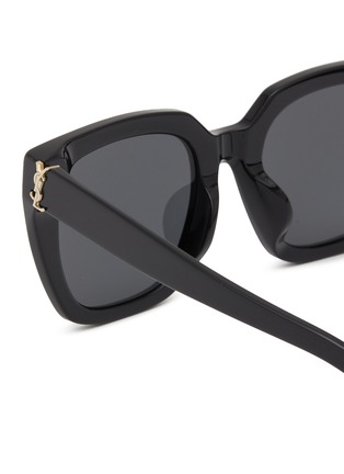 Detail View - Click To Enlarge - SAINT LAURENT - Acetate Square Sunglasses