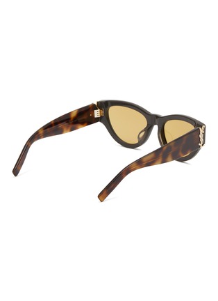 Figure View - Click To Enlarge - SAINT LAURENT - Acetate Cat Eye Sunglasses