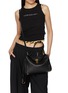 Front View - Click To Enlarge - BALENCIAGA - Small Rodeo Leather Shoulder Bag