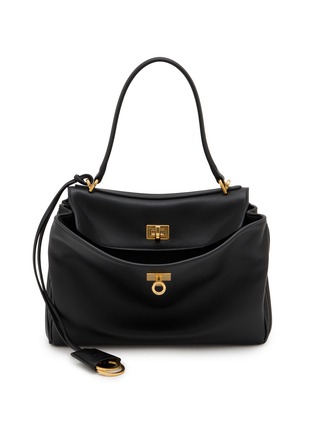 Main View - Click To Enlarge - BALENCIAGA - Medium Rodeo Leather Shoulder Bag