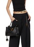 Figure View - Click To Enlarge - BALENCIAGA - Small Rodeo Leather Shoulder Bag