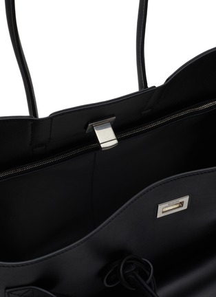 Detail View - Click To Enlarge - BALENCIAGA - Medium Bel Air Leather Tote Bag