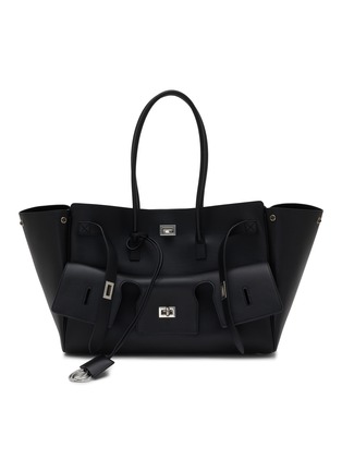 Main View - Click To Enlarge - BALENCIAGA - Medium Bel Air Leather Tote Bag