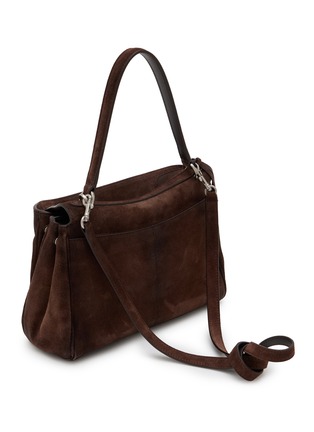 Detail View - Click To Enlarge - BALENCIAGA - Small Rodeo Suede Shoulder Bag