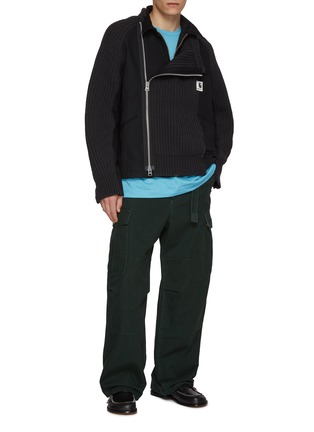 Figure View - Click To Enlarge - SACAI - x Carhartt  Carpenter Cargo Pants