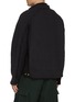 Back View - Click To Enlarge - SACAI - x Carhartt Hybrid Knit Blouson Jacket