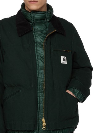  - SACAI - x Carhartt WIP Layered Cotton Puffer Jacket
