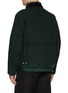 Back View - Click To Enlarge - SACAI - x Carhartt WIP Layered Cotton Puffer Jacket