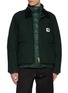 Main View - Click To Enlarge - SACAI - x Carhartt WIP Layered Cotton Puffer Jacket