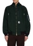 Main View - Click To Enlarge - SACAI - x Carhartt WIP Layered Cotton Hoodie