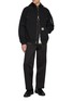 Figure View - Click To Enlarge - SACAI - x Carhartt WIP Layered Cotton Hoodie