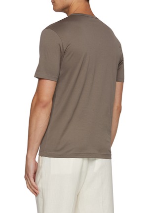 Back View - Click To Enlarge - SUNSPEL - Riviera Midweight Cotton T-shirt