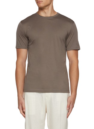 Main View - Click To Enlarge - SUNSPEL - Riviera Midweight Cotton T-shirt