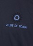  - FRESCOBOL CARIOCA - Embroidered Crewneck Cotton T-shirt