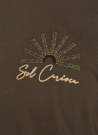  - FRESCOBOL CARIOCA - Dinis Embroidered Cotton T-shirt