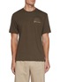 Main View - Click To Enlarge - FRESCOBOL CARIOCA - Dinis Embroidered Cotton T-shirt