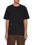 Main View - Click To Enlarge - JW ANDERSON - Contrast Embroidered Cotton T-Shirt