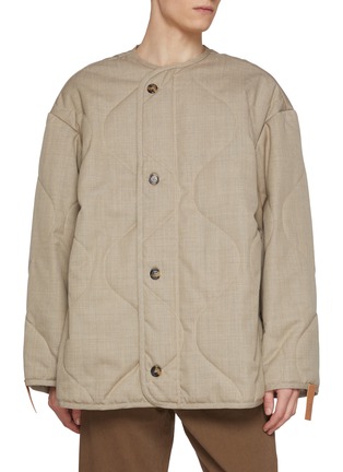 Main View - Click To Enlarge - JW ANDERSON - Quilted Wool Jacket