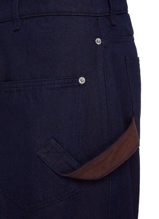  - JW ANDERSON - Twisted Turn Up Dark Wash Workwear Jeans