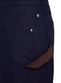  - JW ANDERSON - Twisted Turn Up Dark Wash Workwear Jeans
