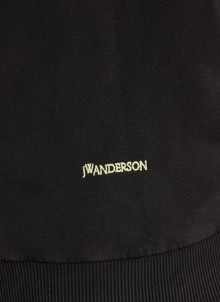  - JW ANDERSON - Garment Dyed V-Neck Cotton Cardigan