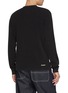 Back View - Click To Enlarge - JW ANDERSON - Waffle Cotton Henley Top