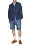 Figure View - Click To Enlarge - JW ANDERSON - Anchor Embroidered Cotton T-Shirt