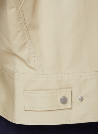 Detail View - Click To Enlarge - JW ANDERSON - Curved Hem Cotton Workwear Jacket